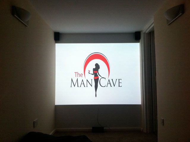 Cinema Room and Bar (aka "The Man Cave")