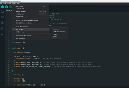 TicTacToe Using Arduino Uno and Some LEDs : 3 Steps - Instructables