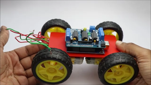 How to Make Obstacle Avoiding Car Using Arduino : 6 Steps (with ...