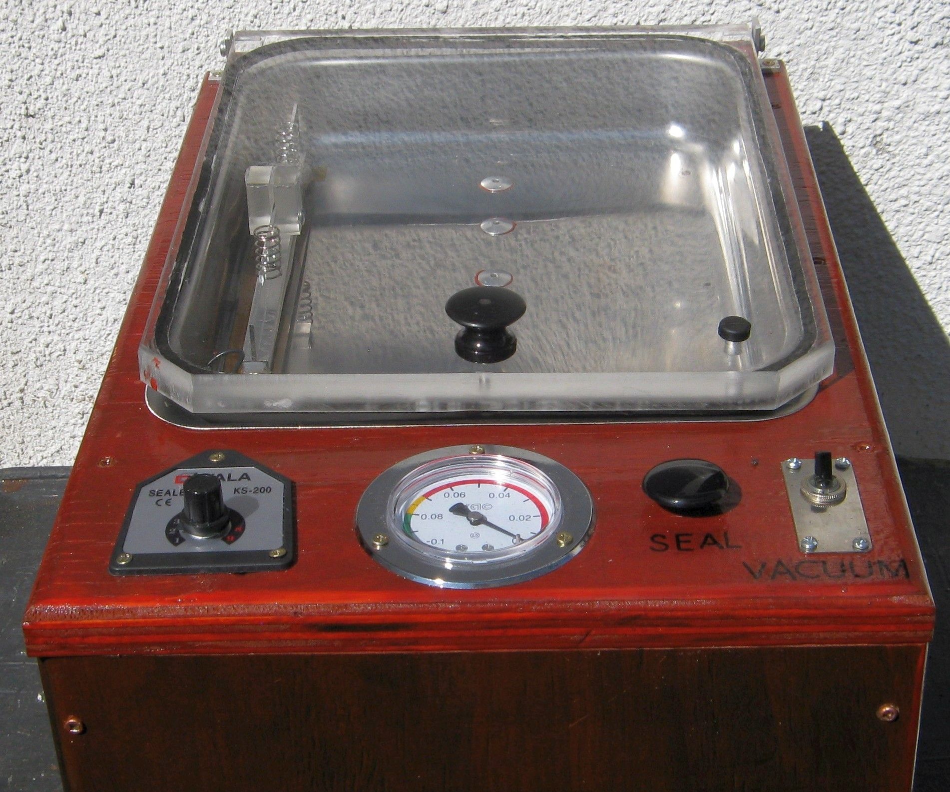 homemade vacuum sealer