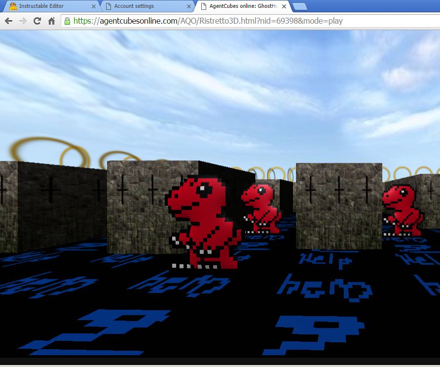 3D Game Design Summer Camp Class With AgentCubes