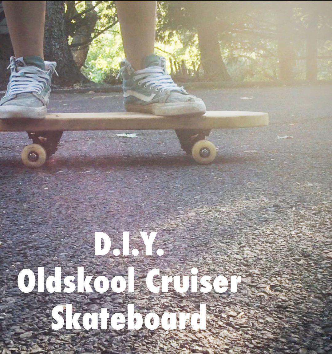 D.I.Y. Oldskool Cruiser Skateboard 