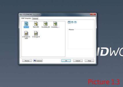 Create a New SolidWorks Part