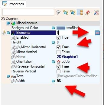 In Visuino Set Components