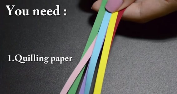 For This Quilling Model We Need: