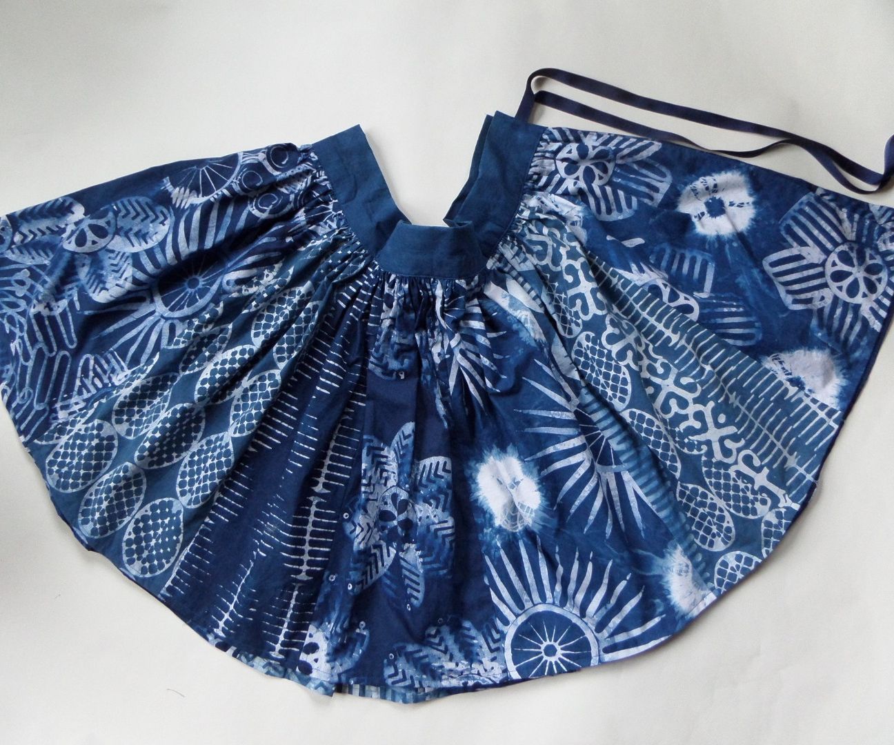 Wax Resist Printed Skirt 