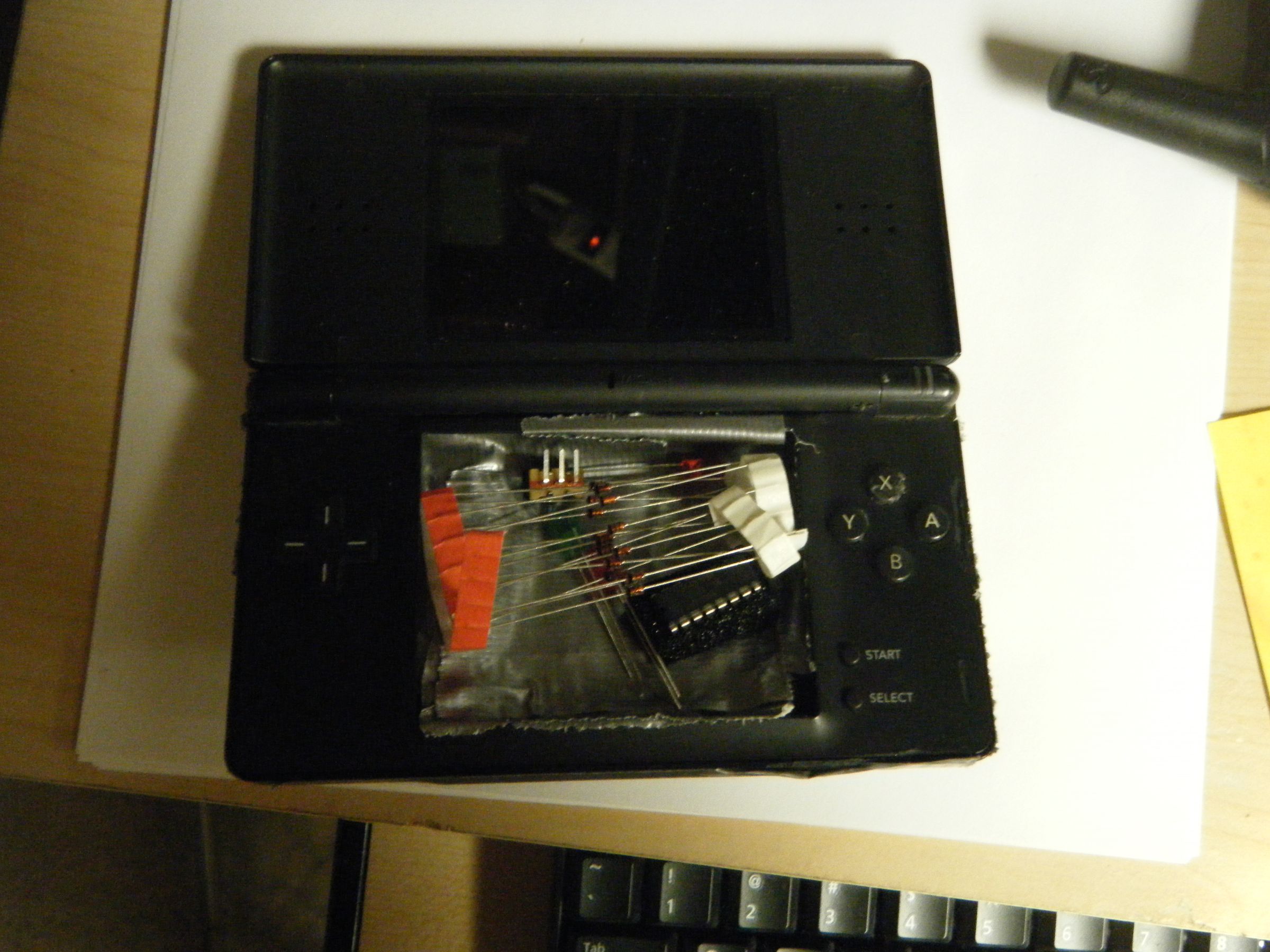 EDS electronic component holder