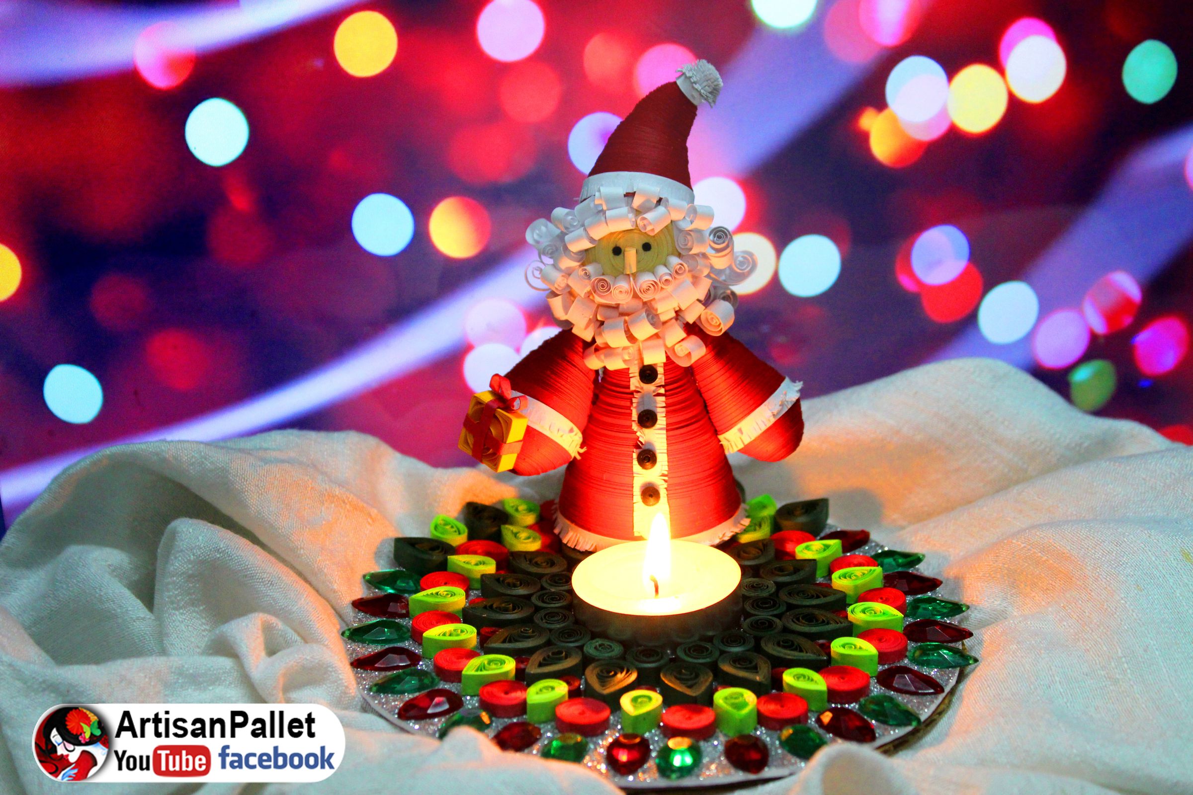 DIY Christmas Candle Holder 8 Steps Instructables