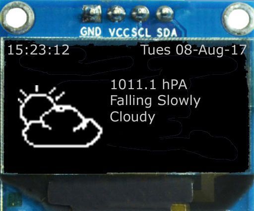 ESP32/ESP8266 Weather Forecaster/Predictor