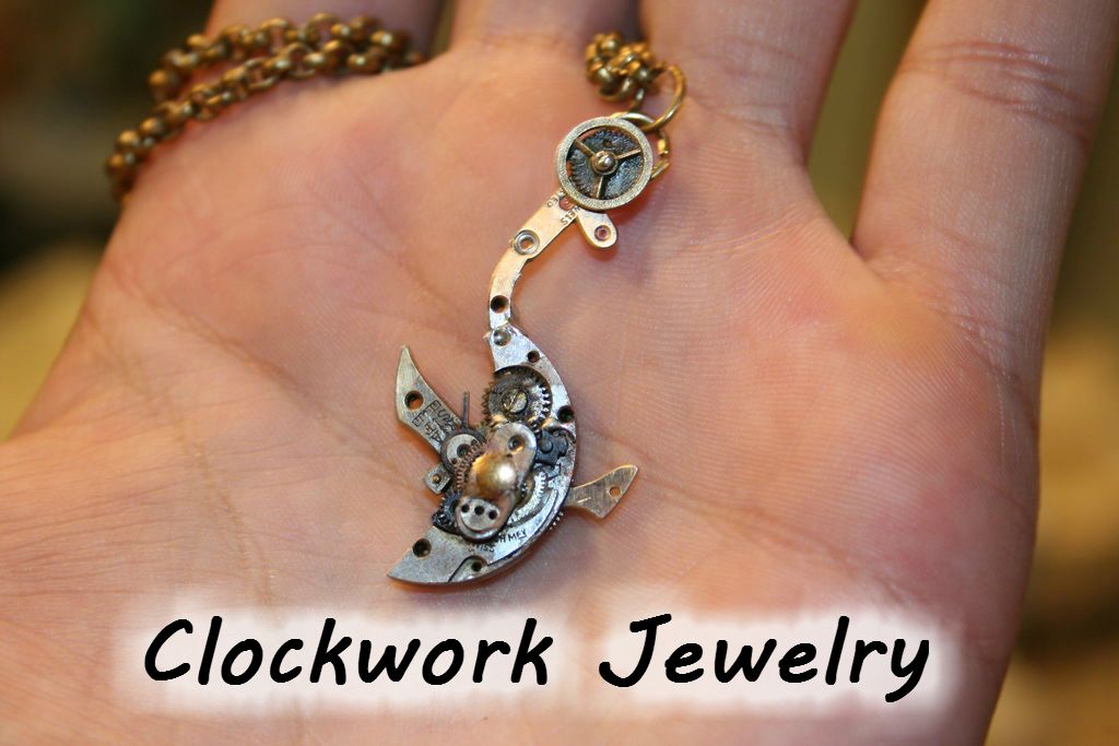 Clockwork Shark Pendant!