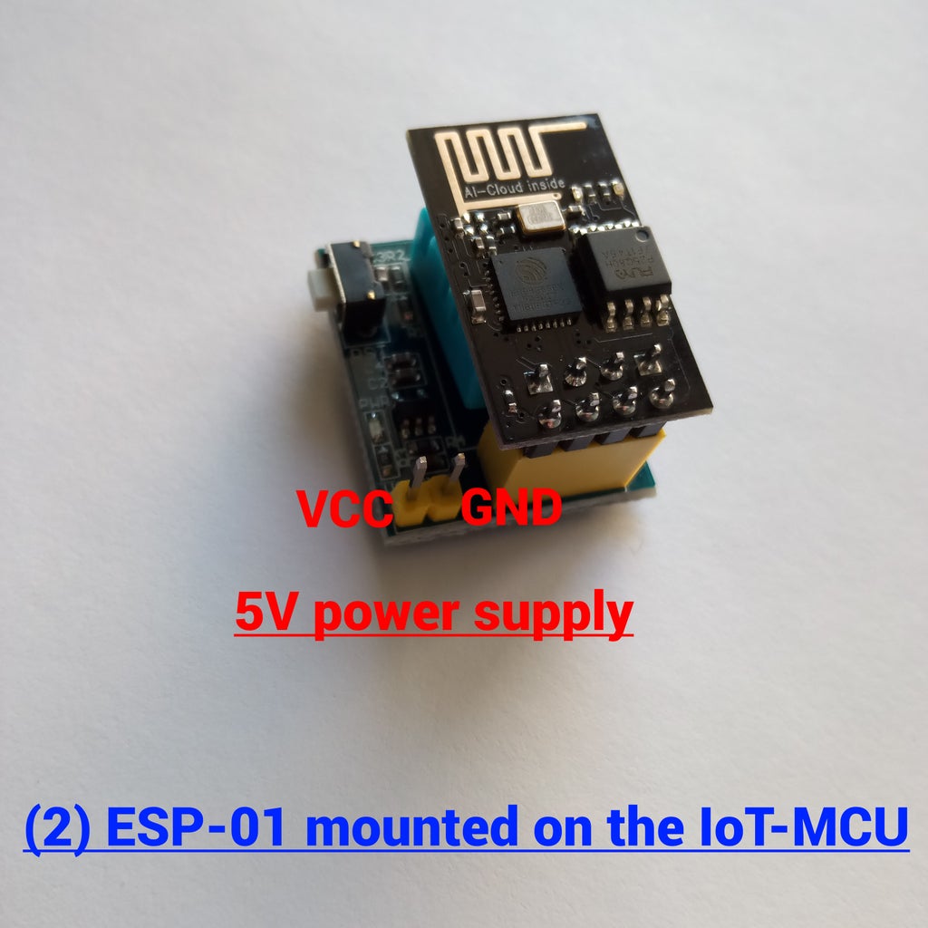 Temperature & Humidity Monitoring Using the ESP-01 & DHT and the ...