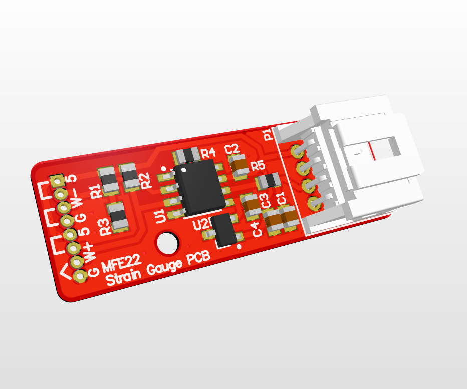 Compact Strain Gauge Board for MFE22