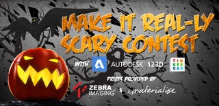 Make it Real-ly Scary with 123D and Tinkercad Contest