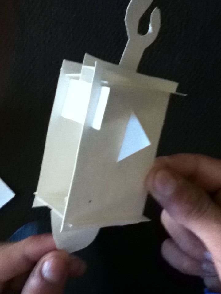 Cardboard Shark Costume