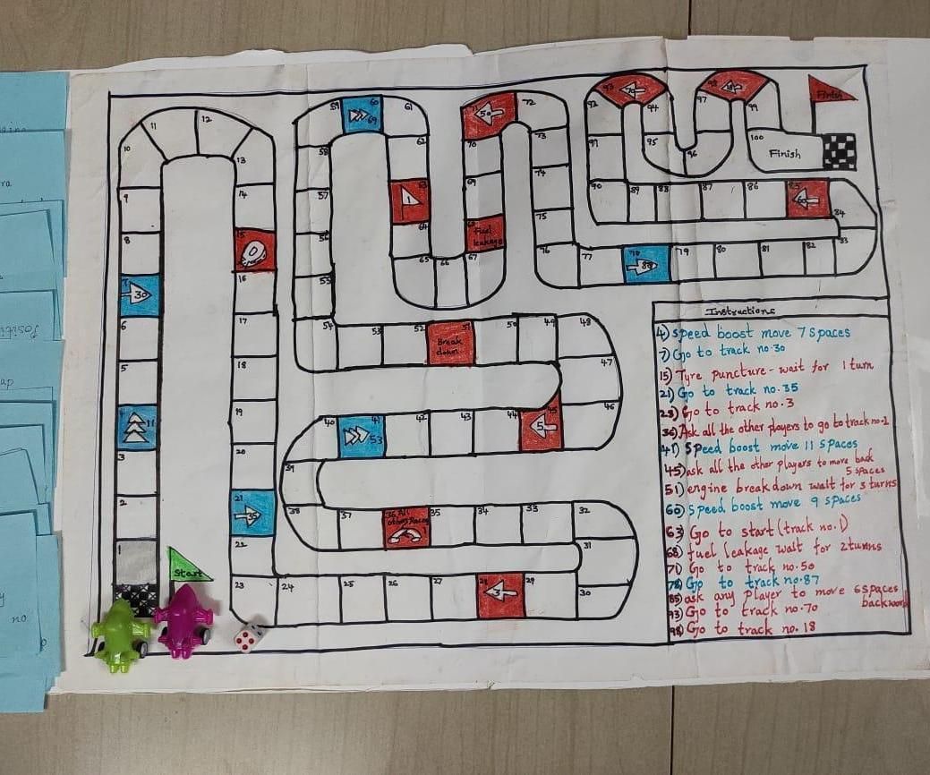 Roll the Dice - Win the Race