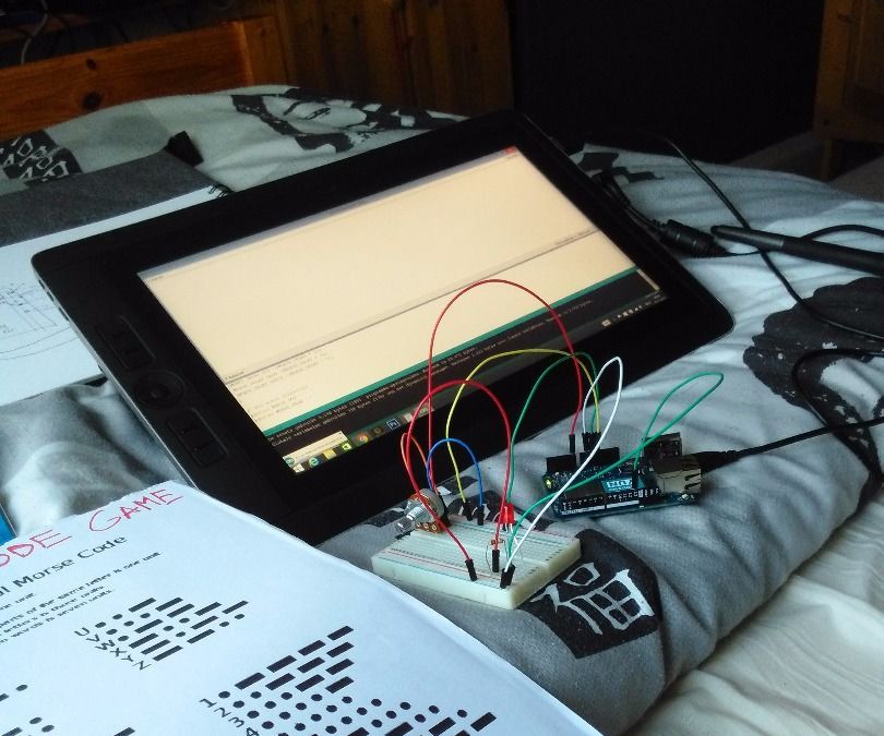 Arduino Yún Morse Generator