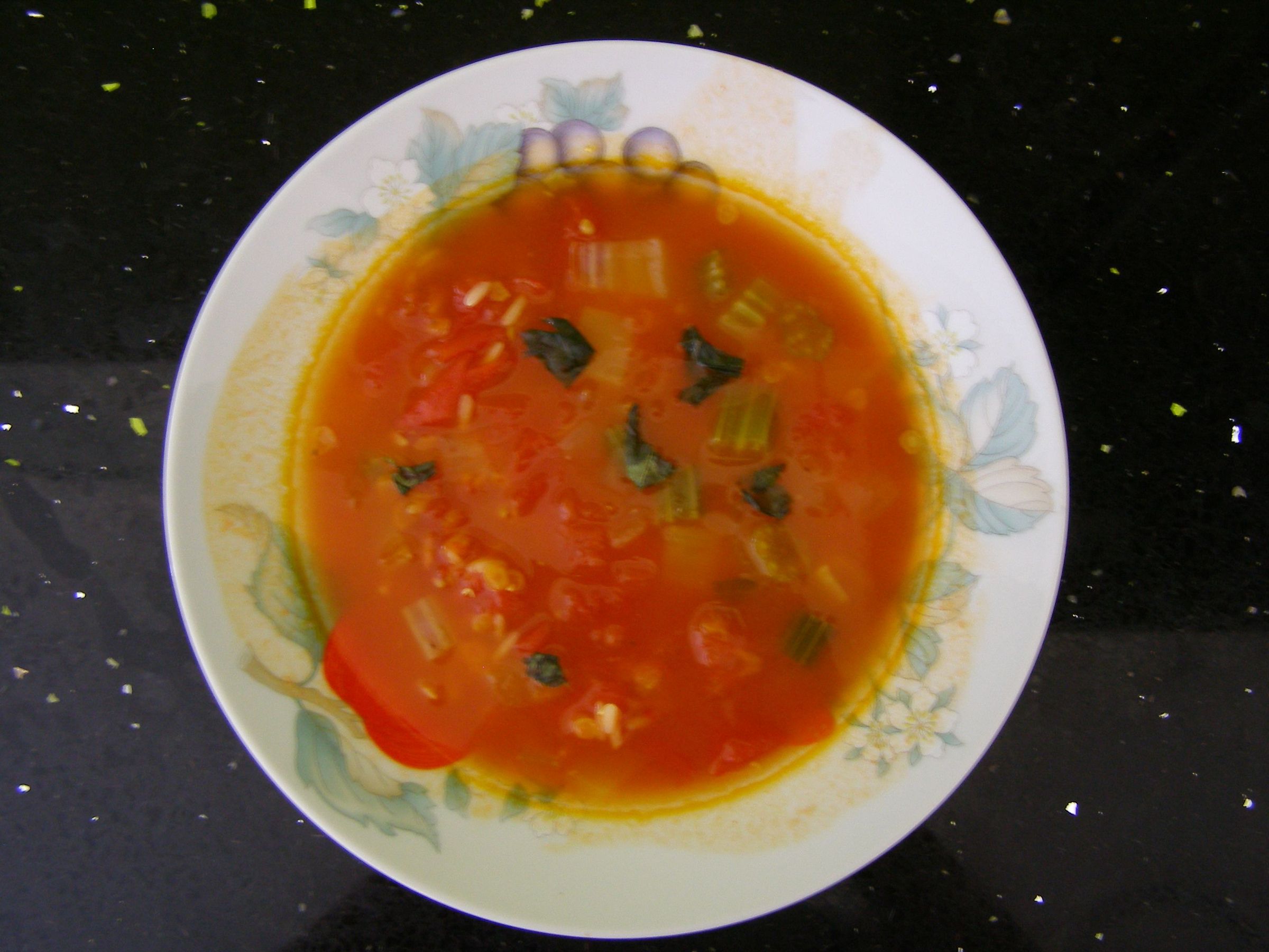Tomato Rice Soup