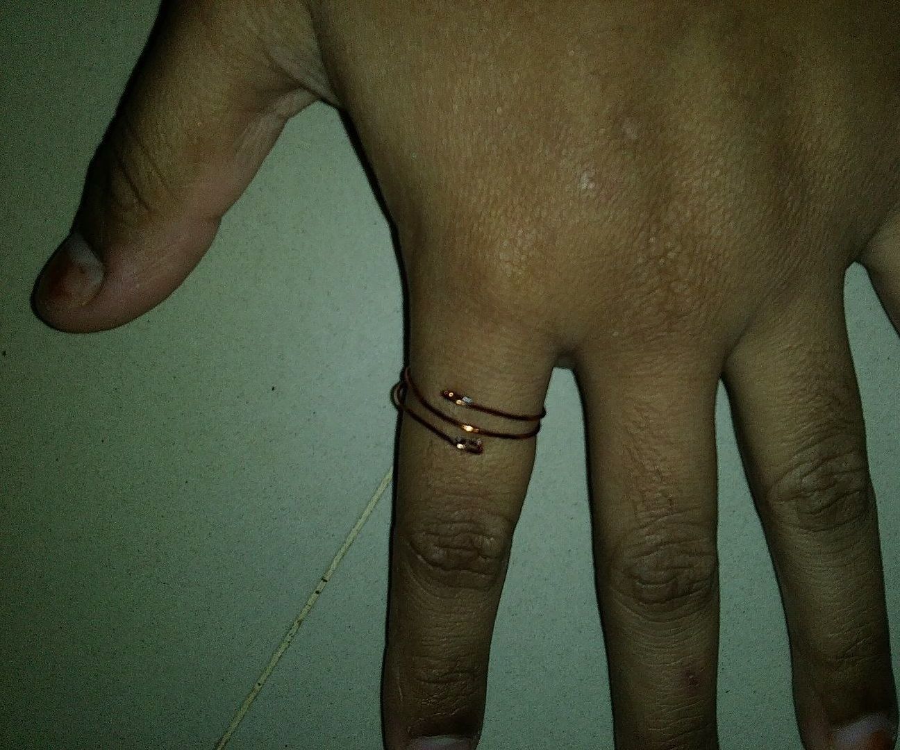 Simple Wire Wrapped Ring