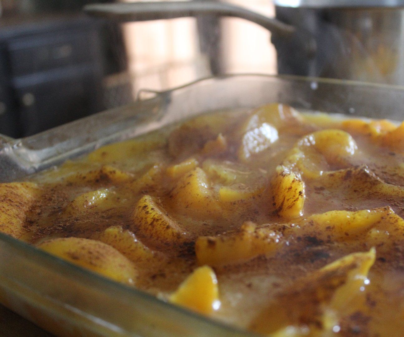 Yummy Peach Cobbler 
