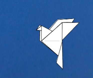 Origami Peace Dove