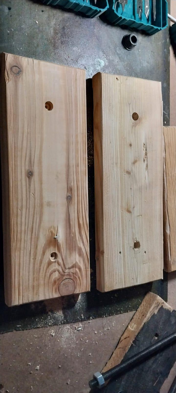 Drill 1st Piece of Wood