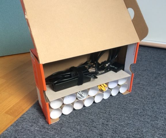 How to Make a Cable Organizer