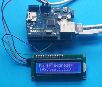 Print the IP Address on LCD From Arduino and Ethernet Shield : 3 Steps ...