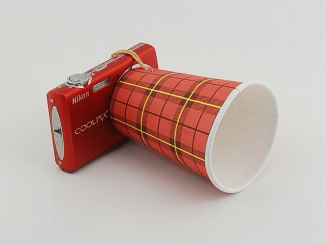 Coffee Cup Lens Hood.
