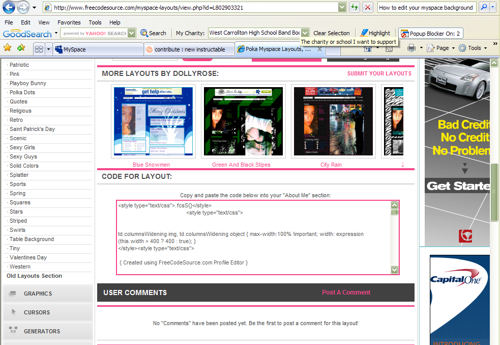 Myspace Editor Getting Started With The New Myspace What Businesses