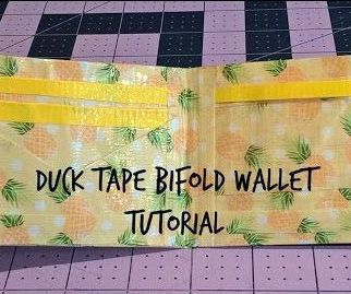 Updated Duck Tape Bifold Wallet