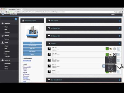 Click on DOCUMENTS From the Drop Down Menu.