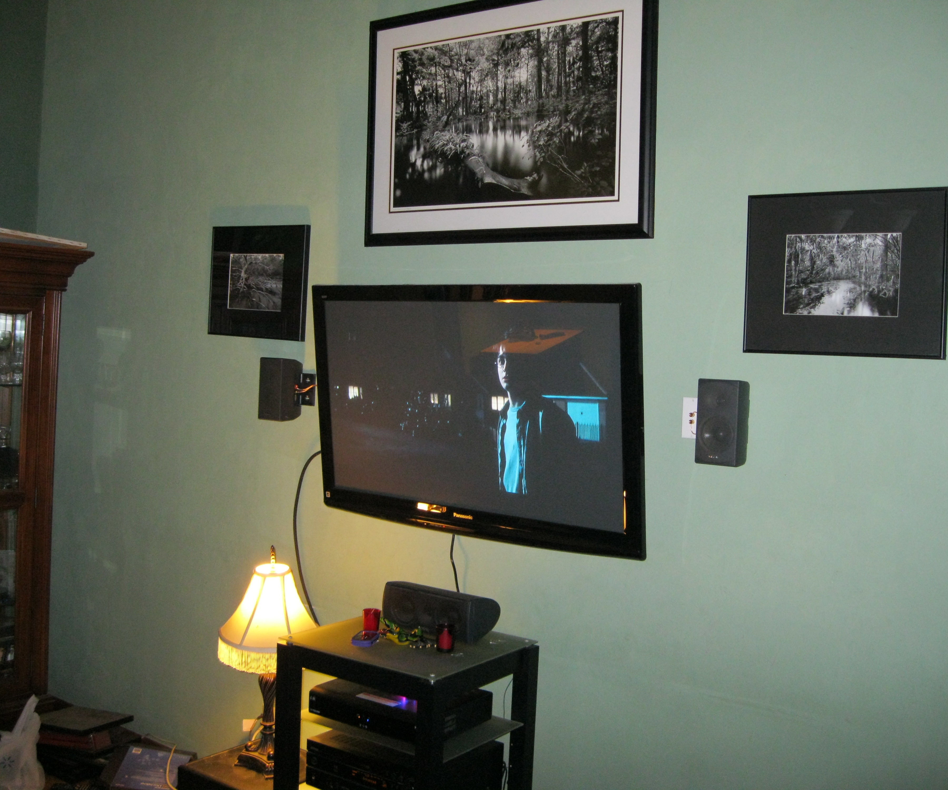 Speaker Wires Under Baseboards