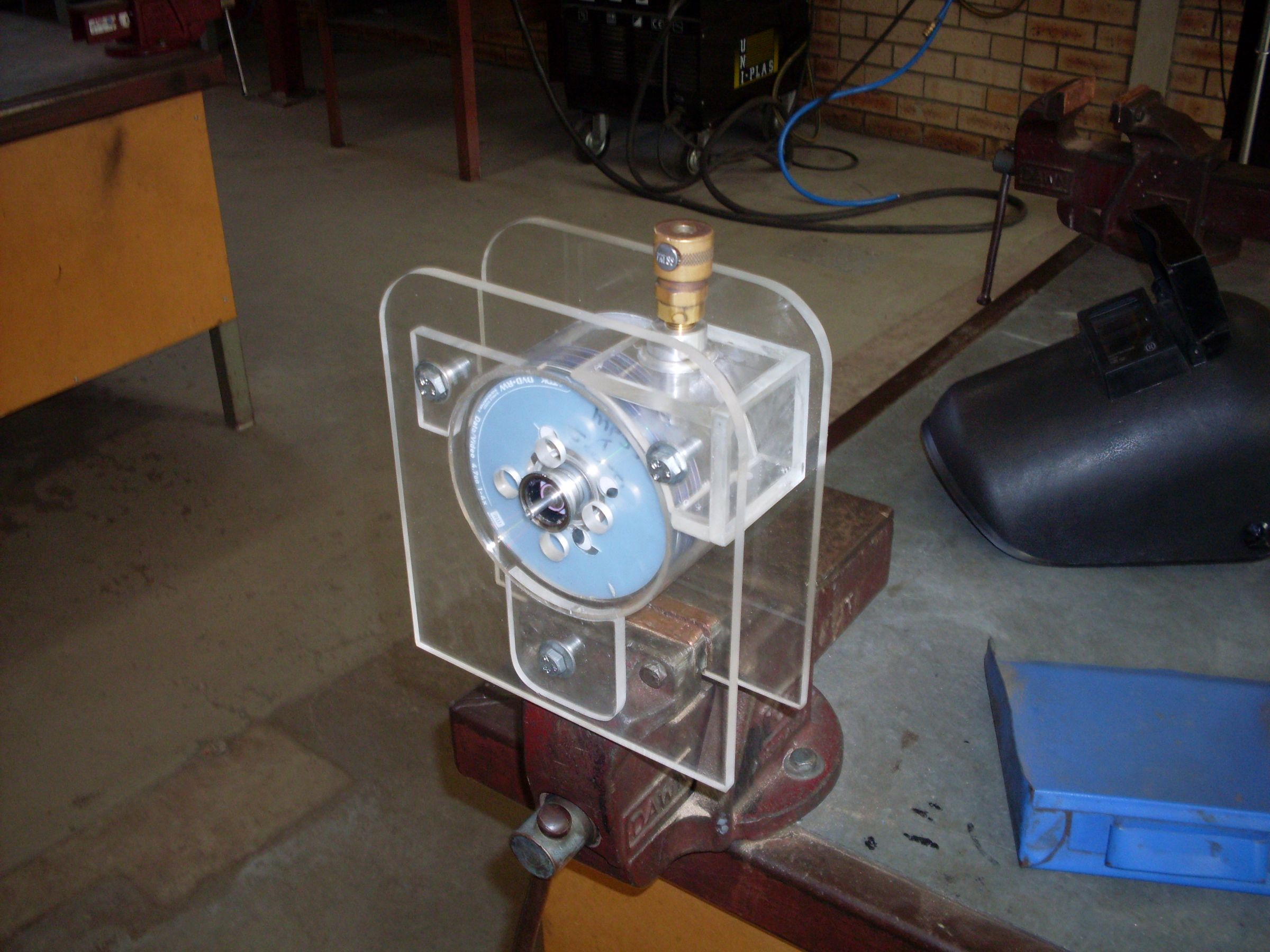Tesla turbines for highschool students