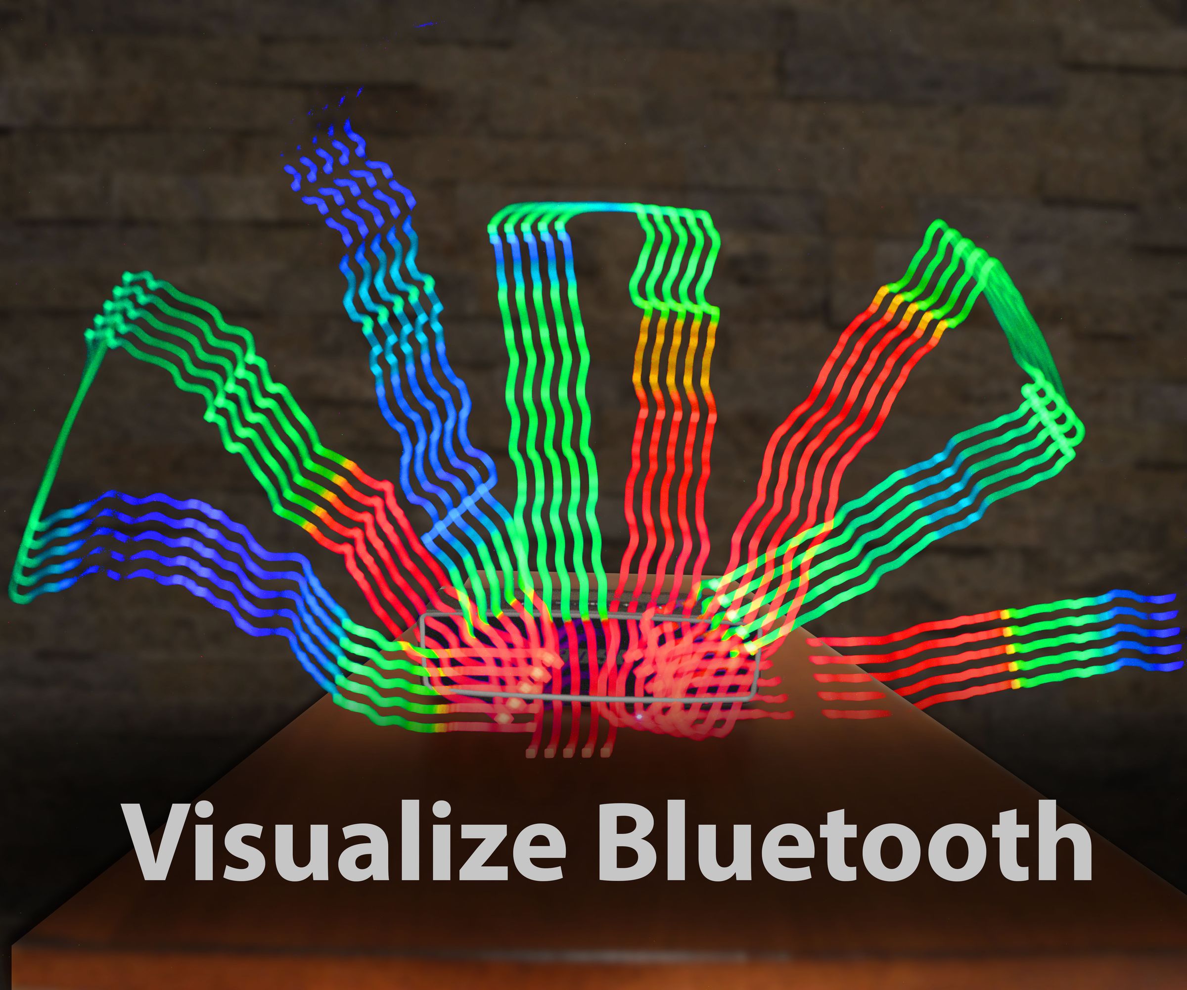 Visualize Bluetooth in a Long Exposure Photo