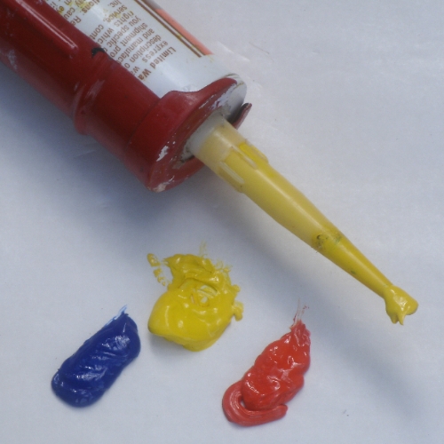 Convenient Paint Storage