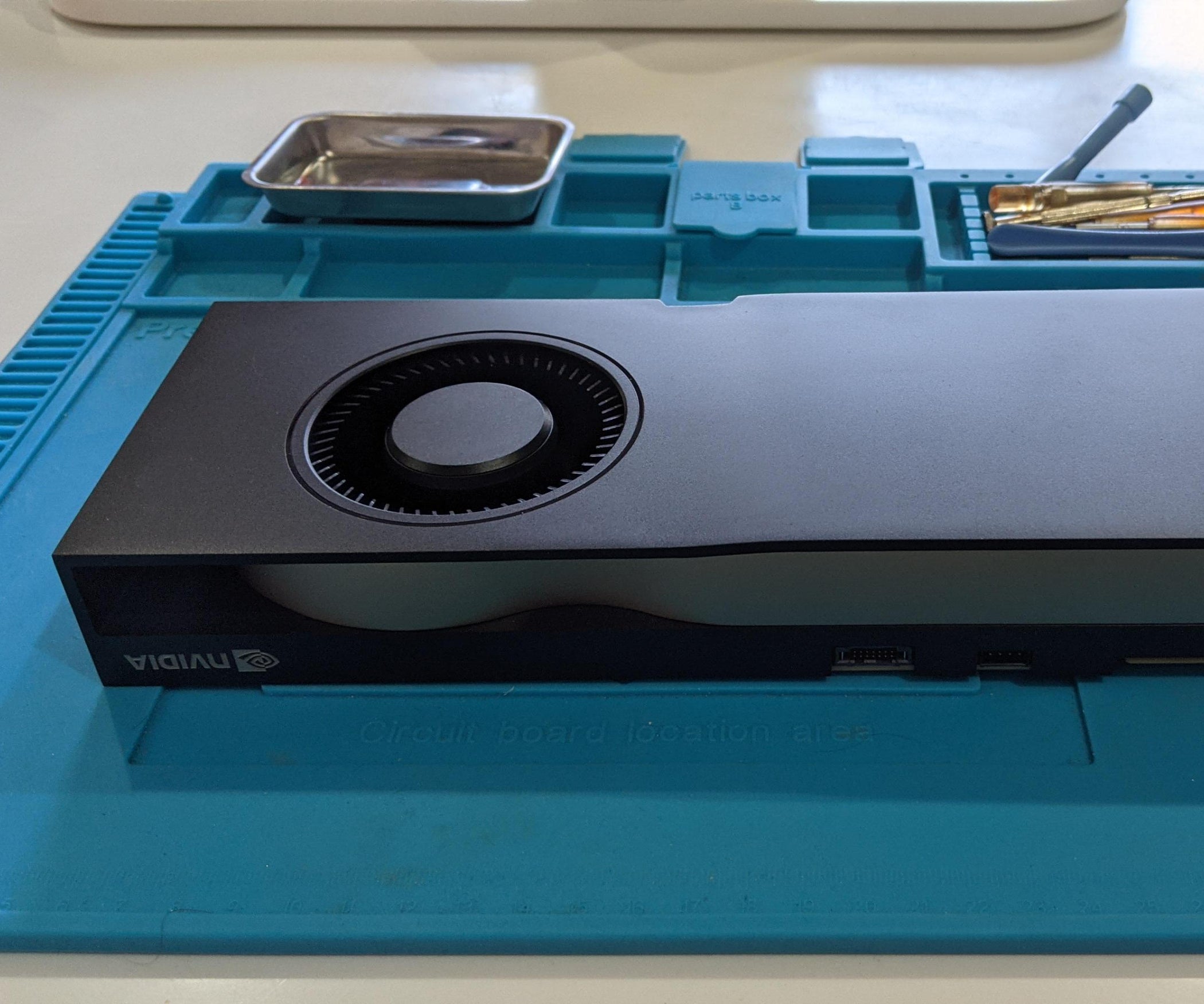 Nvidia PNY RTX A5000 Teardown With Important Sizes Taken : 9 Steps ...