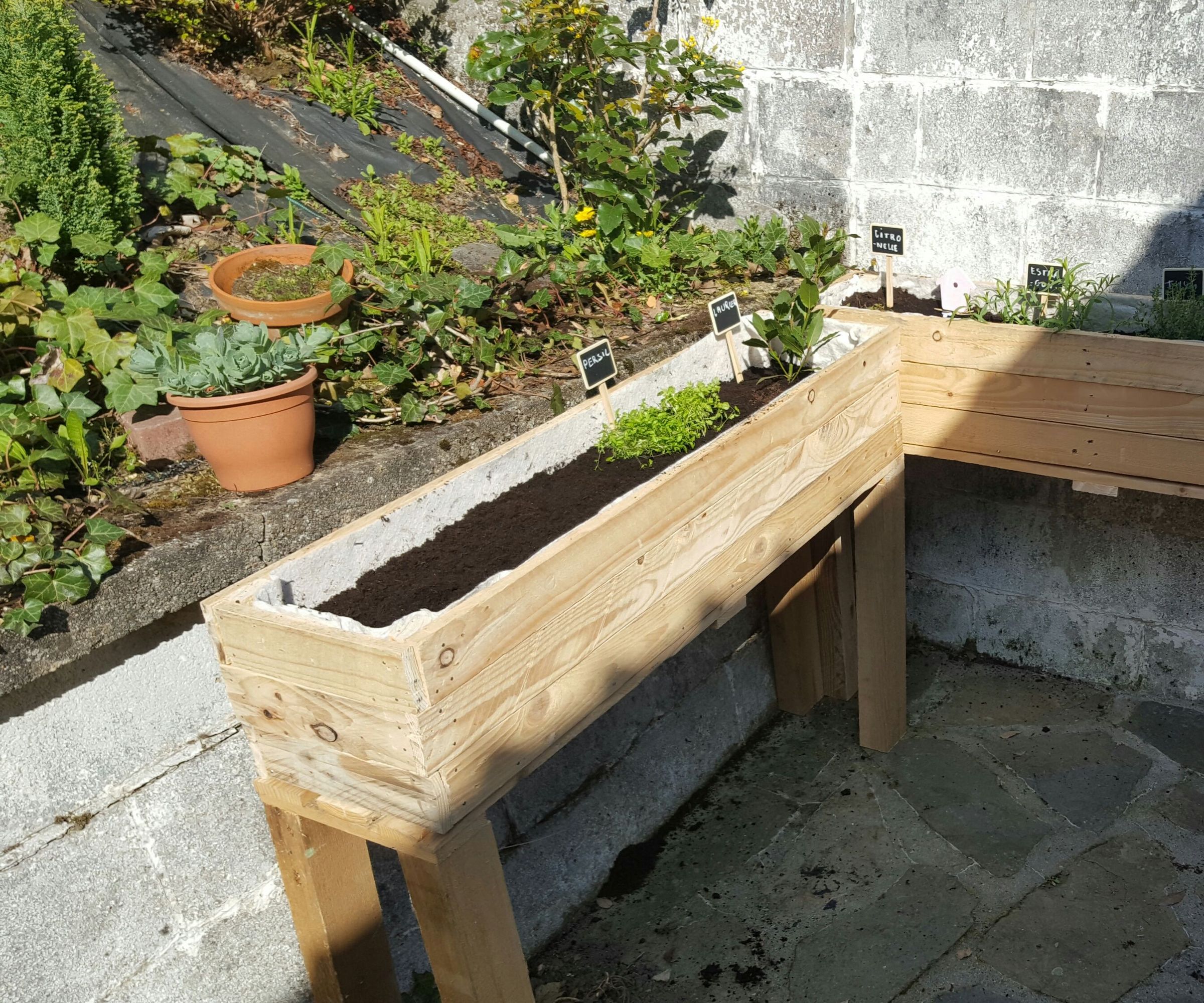 Wood Planter