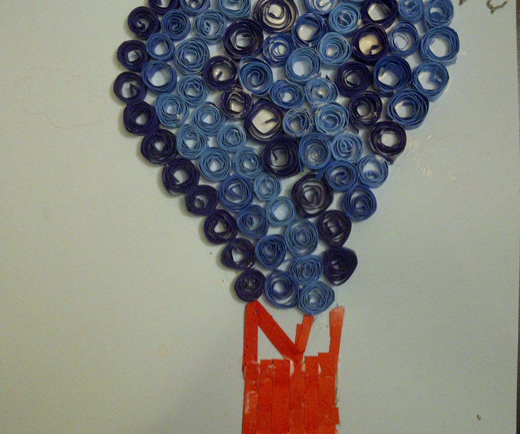  Quilling Hot Hot Air Balloon 