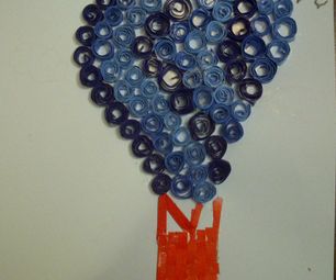 Quilling Hot Hot Air Balloon
