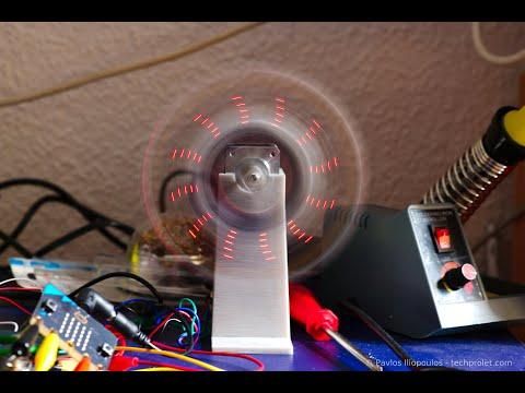 Micro:bit Persistence-of-Vision Daisy