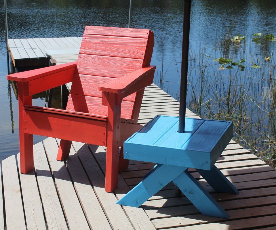 Side Table Umbrella Stand
