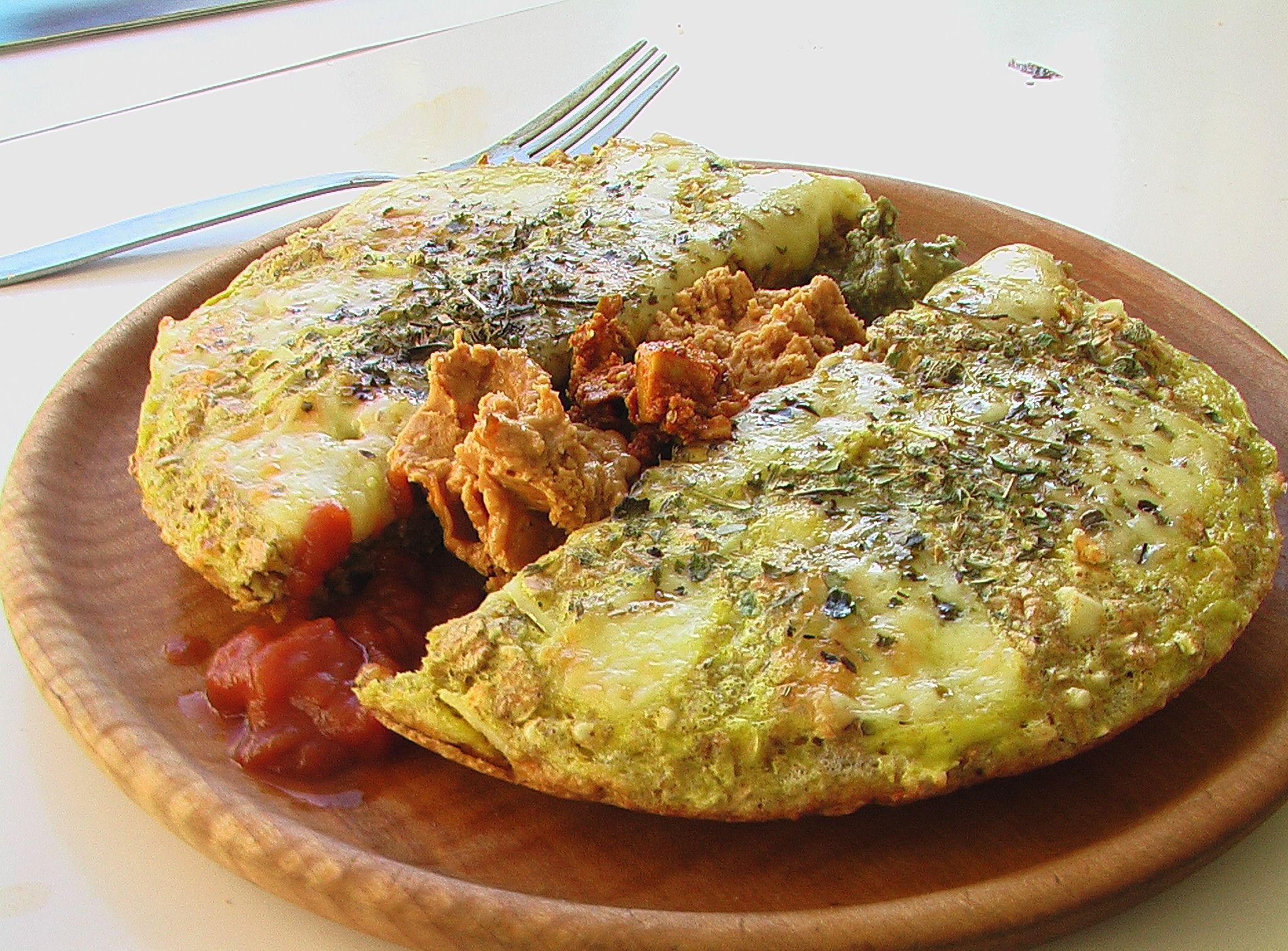 Emergency Breakfast-cake (savoury or Sweet)