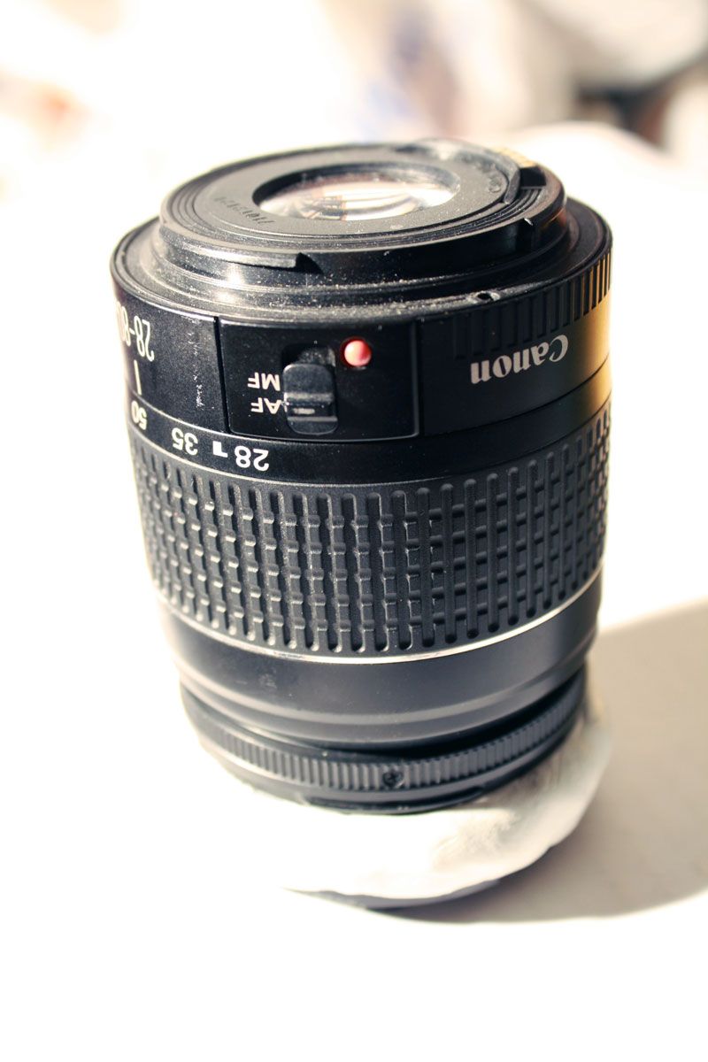 DIY Reversal Lens Macro Rig