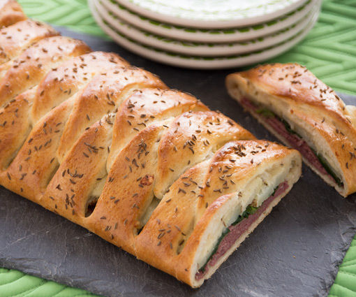 Corned Beef Braid