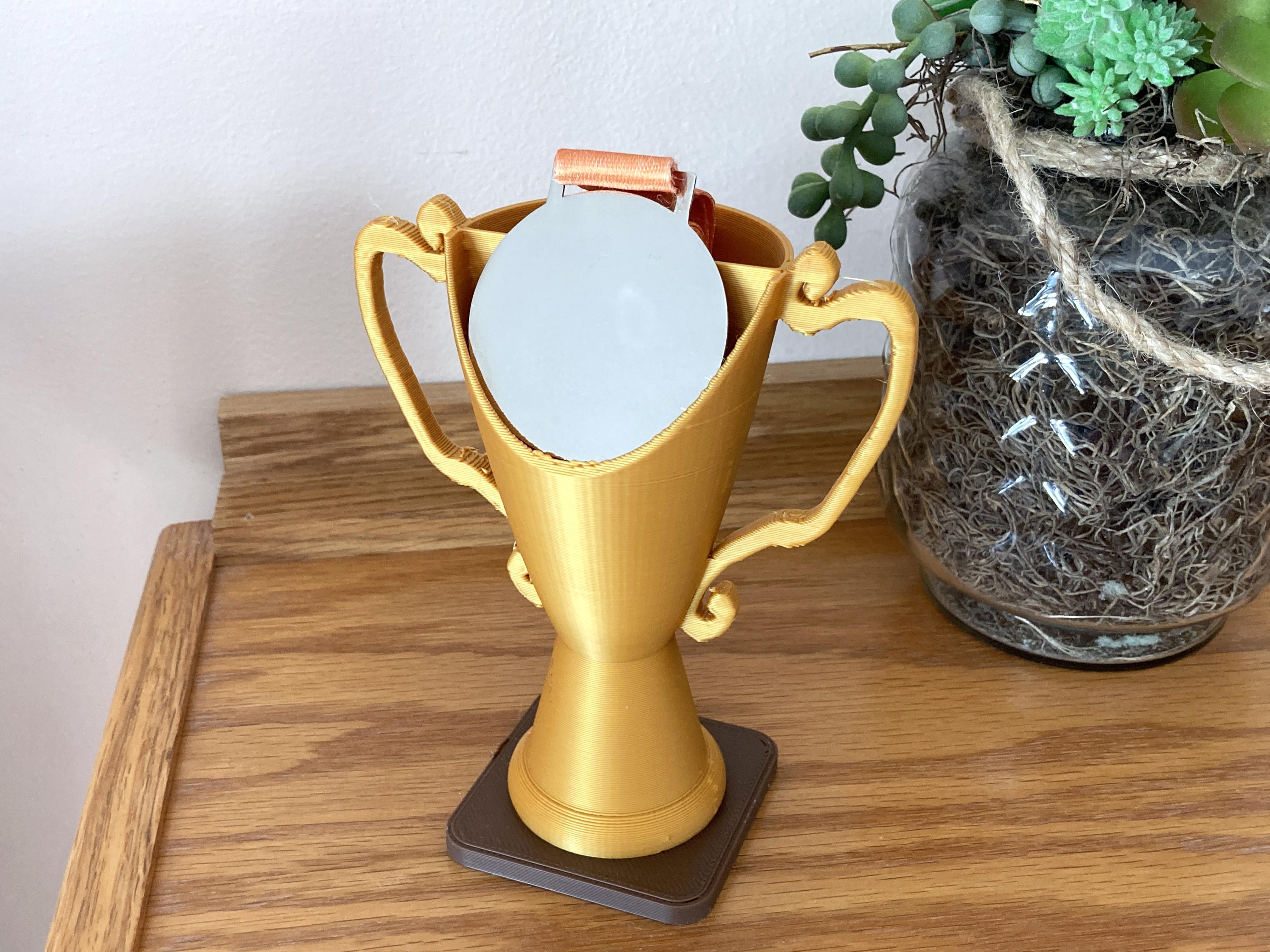 Trophy Stand for Hanging Medals Tinkercad