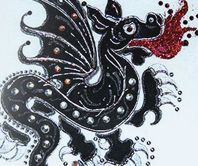 Embellished Dragon Graphic Tee