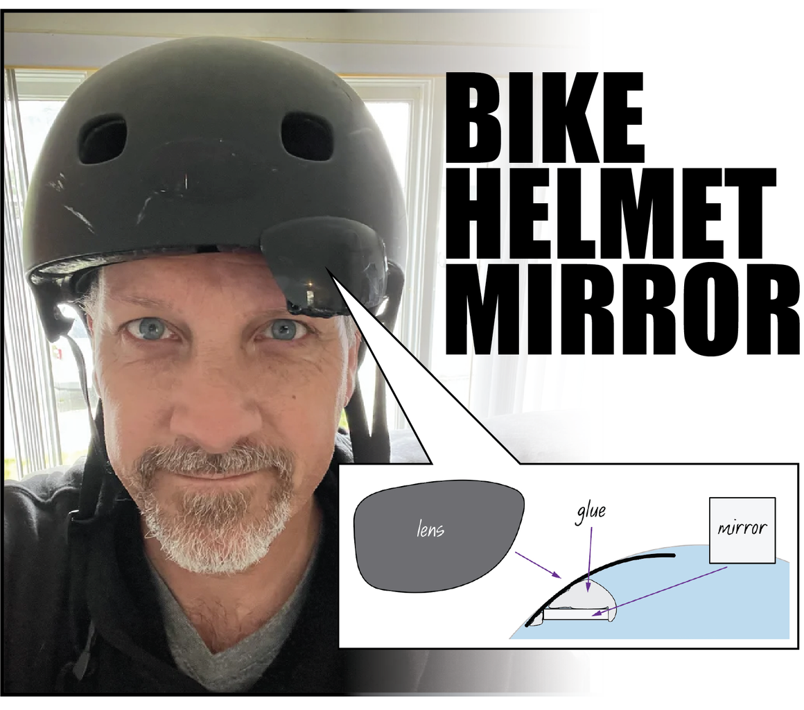 Mirror helmet deals