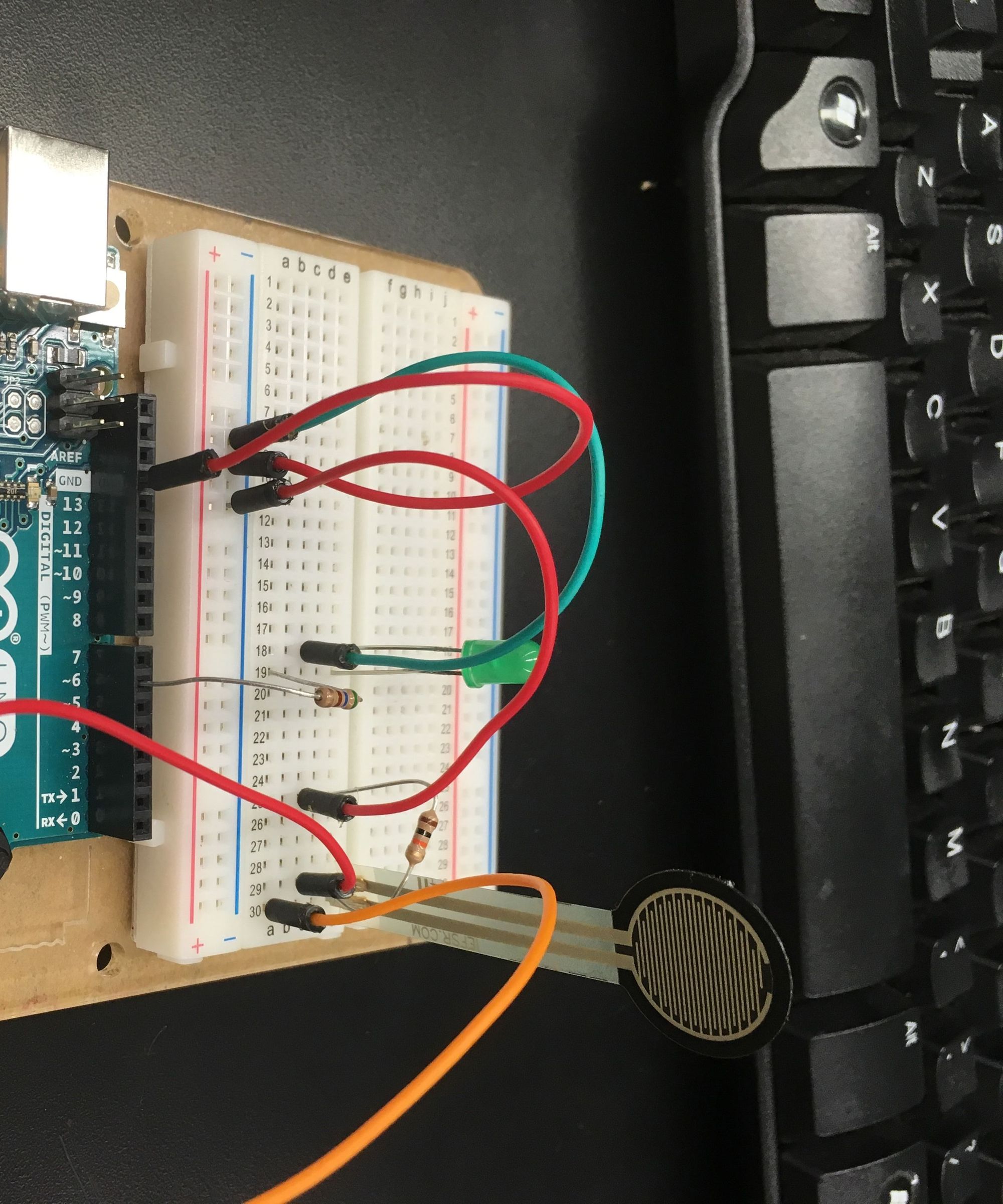 Arduino Pressure Switch to LED