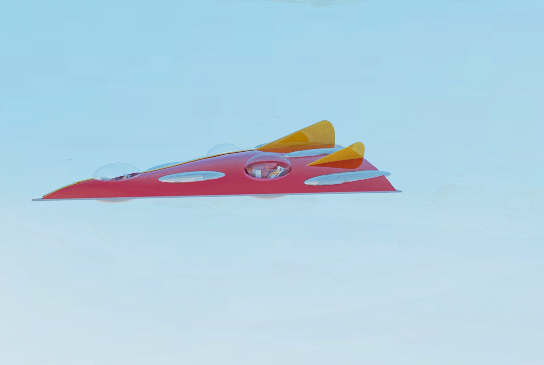 Starlight Strider Spaceship