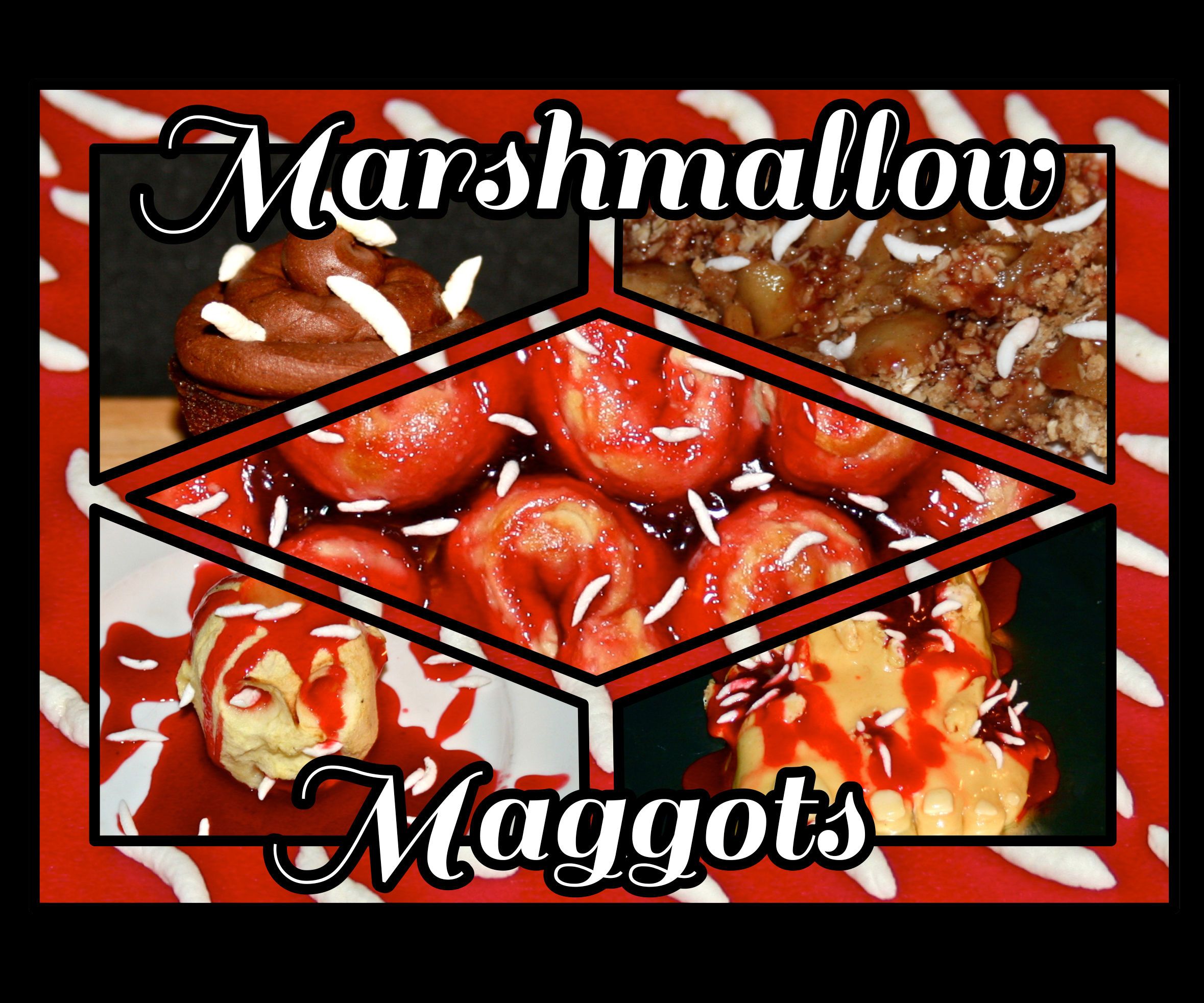 Marshmallow Maggots